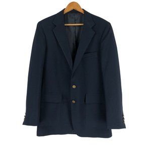 Levi's Menswear Vintage Men's Size 40L Blue Sta-Prest Action Suit Jacket Blazer